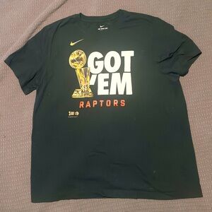 Raptor’s Championship Nike XL tee. Sneaker Release Shirt